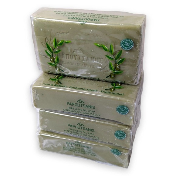 Papoutsanis Bath & Body Papoutsanis Pure Greek Olive Oil Soap Pack